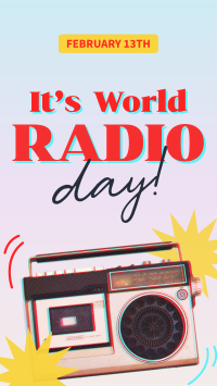 Retro World Radio TikTok Video Image Preview