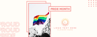 Pride Month Flag Facebook cover Image Preview