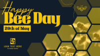 Happy Bee Day Animation Image Preview