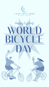 World Bike Day Facebook Story Design