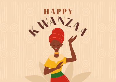 Kwanzaa Tradition Postcard Image Preview