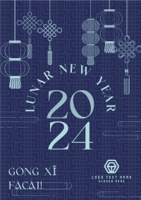 Lunar New Year Knot Poster Image Preview