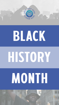 Power Black History Month Instagram Reel Design