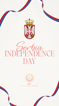 Serbia Independence Day Instagram Story Design