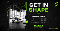 Gym Membership Facebook ad Image Preview