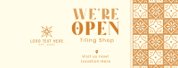 Tiling Shop Opening Facebook cover Image Preview