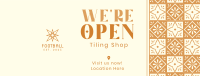 Tiling Shop Opening Facebook Cover Image Preview