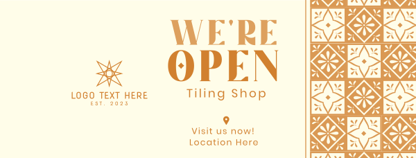 Tiling Shop Opening Facebook Cover Design Image Preview