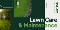 Lawn Care & Maintenance Twitter post Image Preview