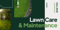 Lawn Care & Maintenance Twitter Post Image Preview