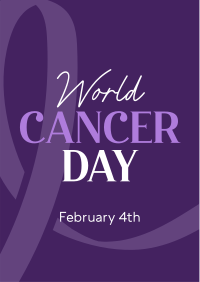 World Cancer Day Awareness Flyer Image Preview