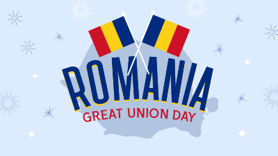 Romania Great Union Day Facebook event cover Image Preview