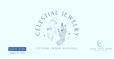 Customized Celestial Collection Facebook ad Image Preview