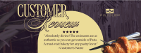 Pastry Customer Review Facebook cover Image Preview