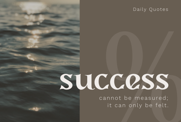 Measure of Success Pinterest Cover Design Image Preview