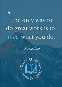 Love What You Do Poster Image Preview