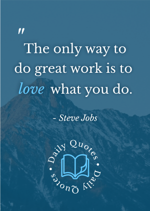 Love What You Do Poster Image Preview