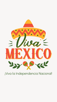 Mexico Independence Day Facebook story Image Preview