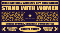 Retro Women's Day Fundraiser Animation Preview
