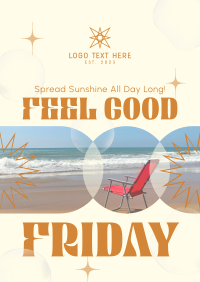 Friday Chill Vibes Poster Image Preview