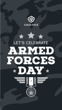 Armed Forces Appreciation Instagram story Image Preview