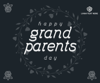 Grandparents Day Greetings Facebook Post Design