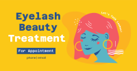 Eyelash Treatment Facebook ad Image Preview