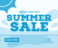 Summer Sale Splash Facebook post Image Preview