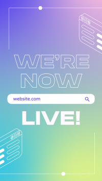 Live Website Announcement YouTube Short Preview