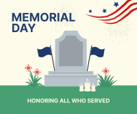 Memorial Day Tombstone Facebook post Image Preview