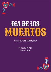 Dia De Los Muertos Flyer Design