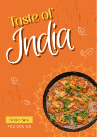 Taste of India Flyer Image Preview