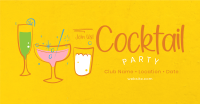 Cocktails Facebook Ad Design