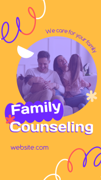 Professional Family Consultations Instagram Story Design