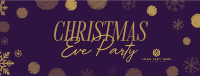 Christmas Eve Party Facebook cover | BrandCrowd Facebook cover Maker