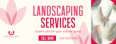 Professional Landscape Services Facebook cover Image Preview