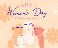 Happy Women's Day Facebook Post Design