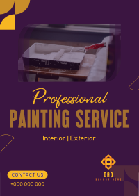Professional Painting Service Flyer Image Preview