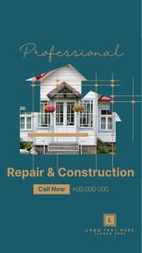 Repair and Construction TikTok video Image Preview