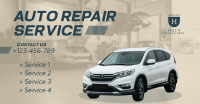Auto Repair Service Facebook ad Image Preview