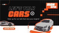 Car Podcast Animation Design