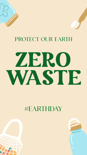 Go Zero Waste Instagram story Image Preview