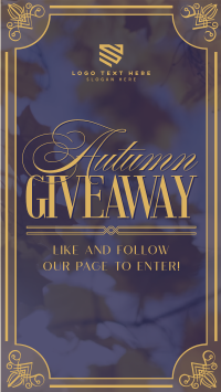 Autumn Giveaway Instagram Reel Preview