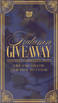 Autumn Giveaway Instagram Reel Image Preview