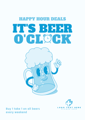 It's Beer Time Poster Image Preview