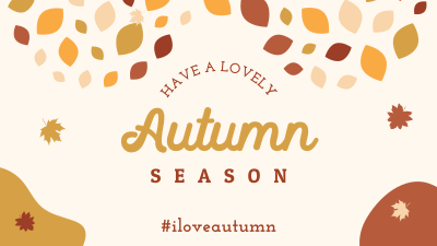 Autumn Leaf Mosaic Facebook event cover Image Preview