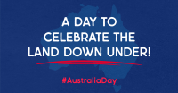 Australian Day Map Facebook Ad Design