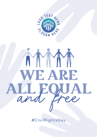 Civilians' Equality Flyer Design