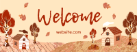 Autumn Leaves Sale Facebook cover Image Preview