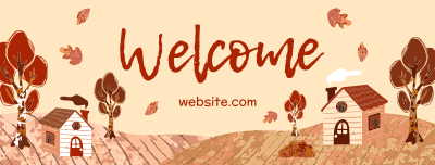 Autumn Leaves Sale Facebook cover Image Preview
